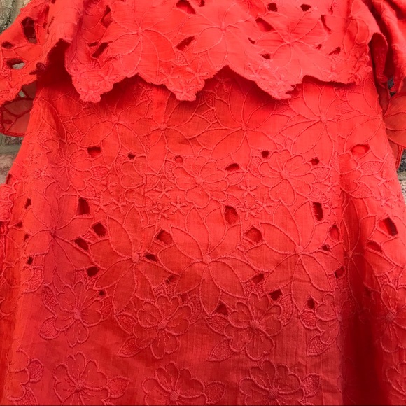 NWT free people morning dove mini dress size 4 - Picture 5 of 8